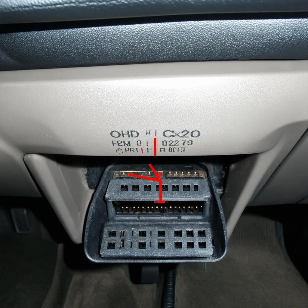 1997 Ford F250 OBD Port