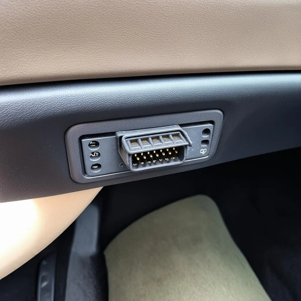 2016 BMW X1 OBD Port Location