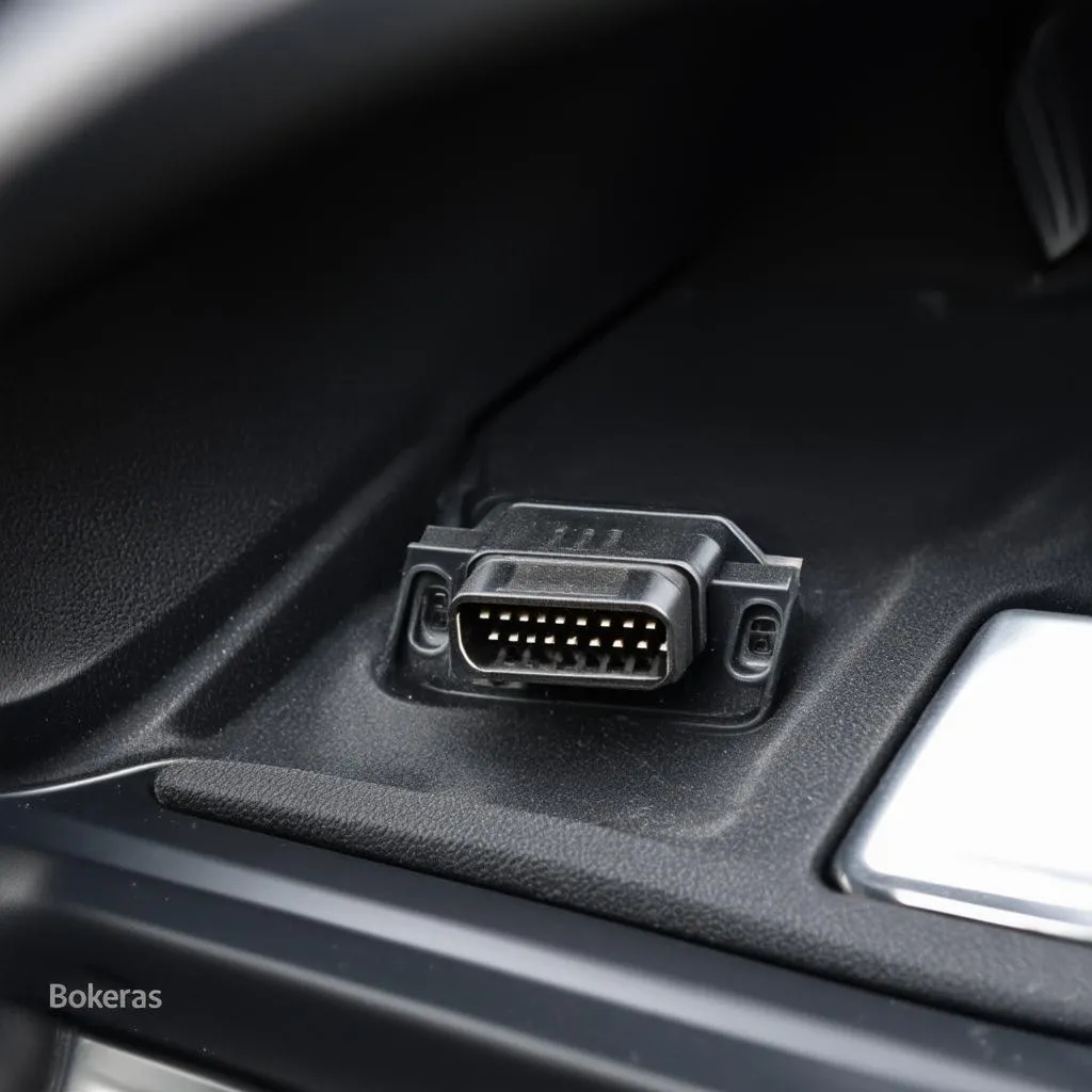 OBD port location in BMW