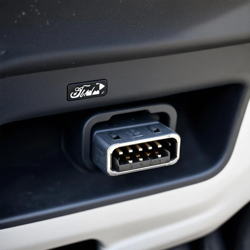 2019 Ford Transit Connect OBD Port Location