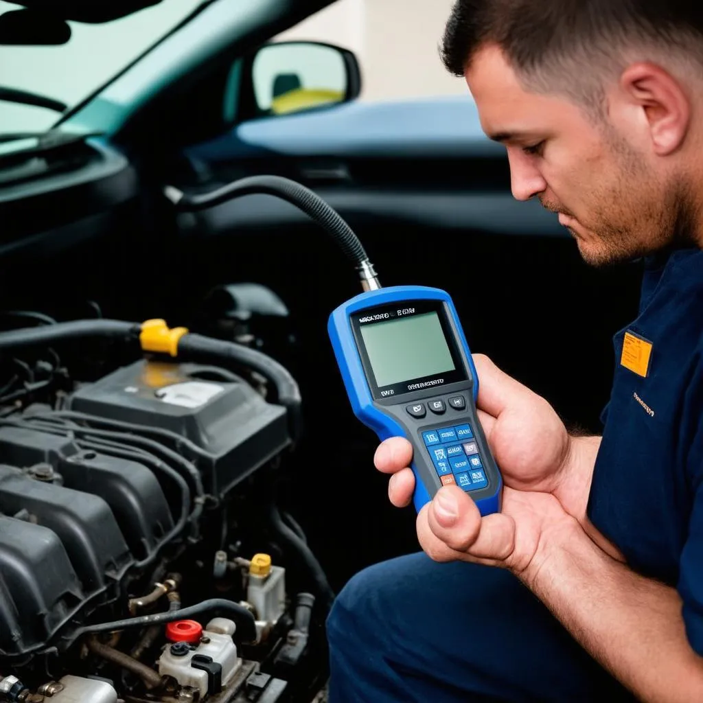 OBD Scanner in Action