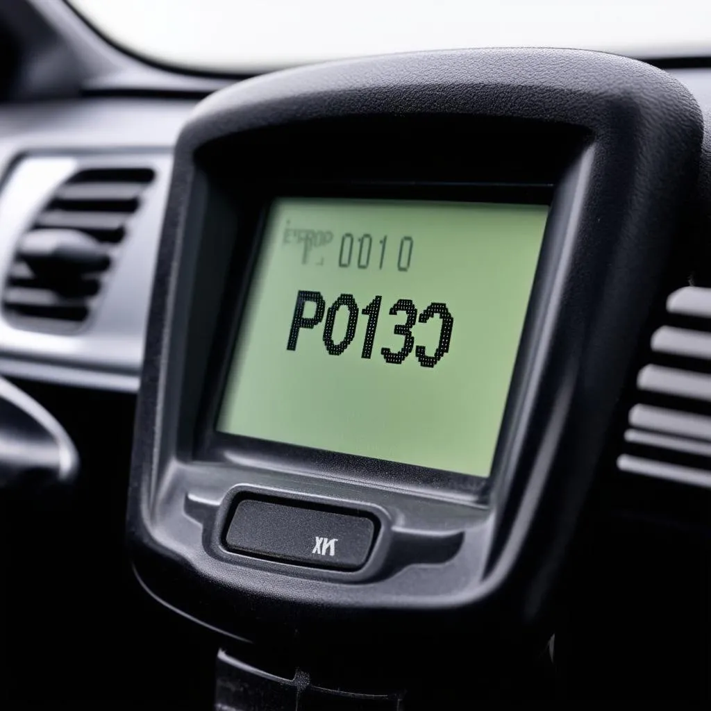 OBD Scanner Reading P0130