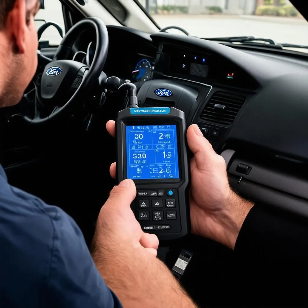 Using a Ford OBD Scanner