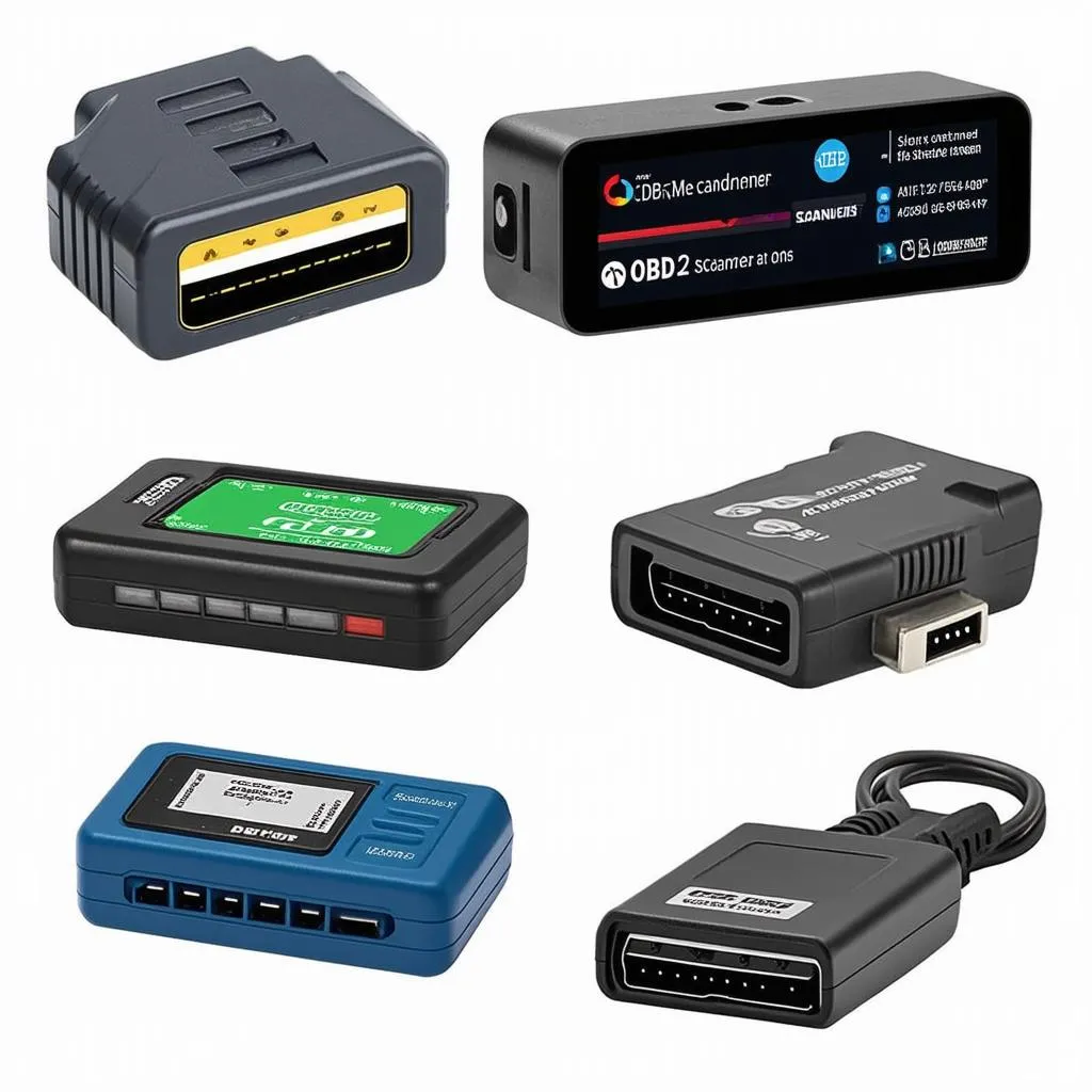 Different types of OBD2 scanners for cars