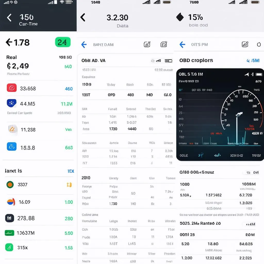 OBD Car Doctor App Dashboard