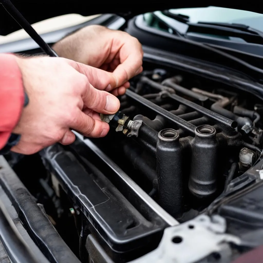 Inspecting Intake Manifold for Leaks