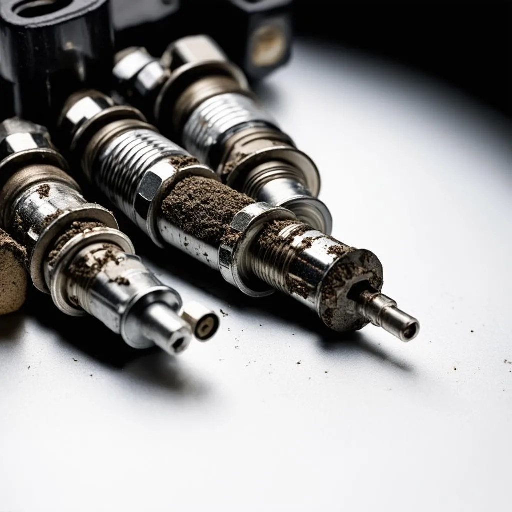 Worn Spark Plugs