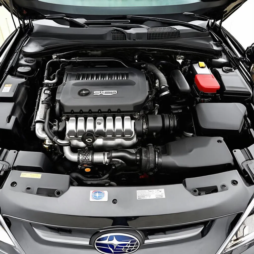 Subaru Engine Bay