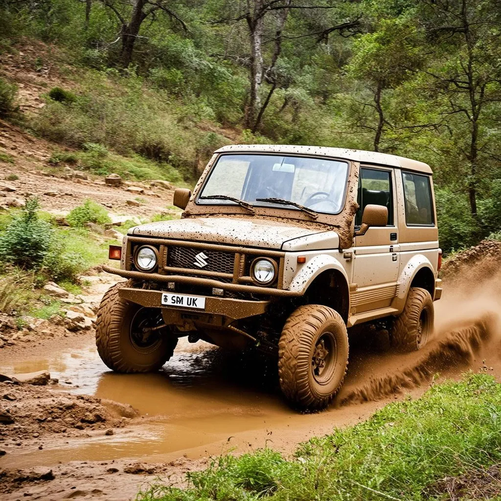 Suzuki Samurai Off-Roading