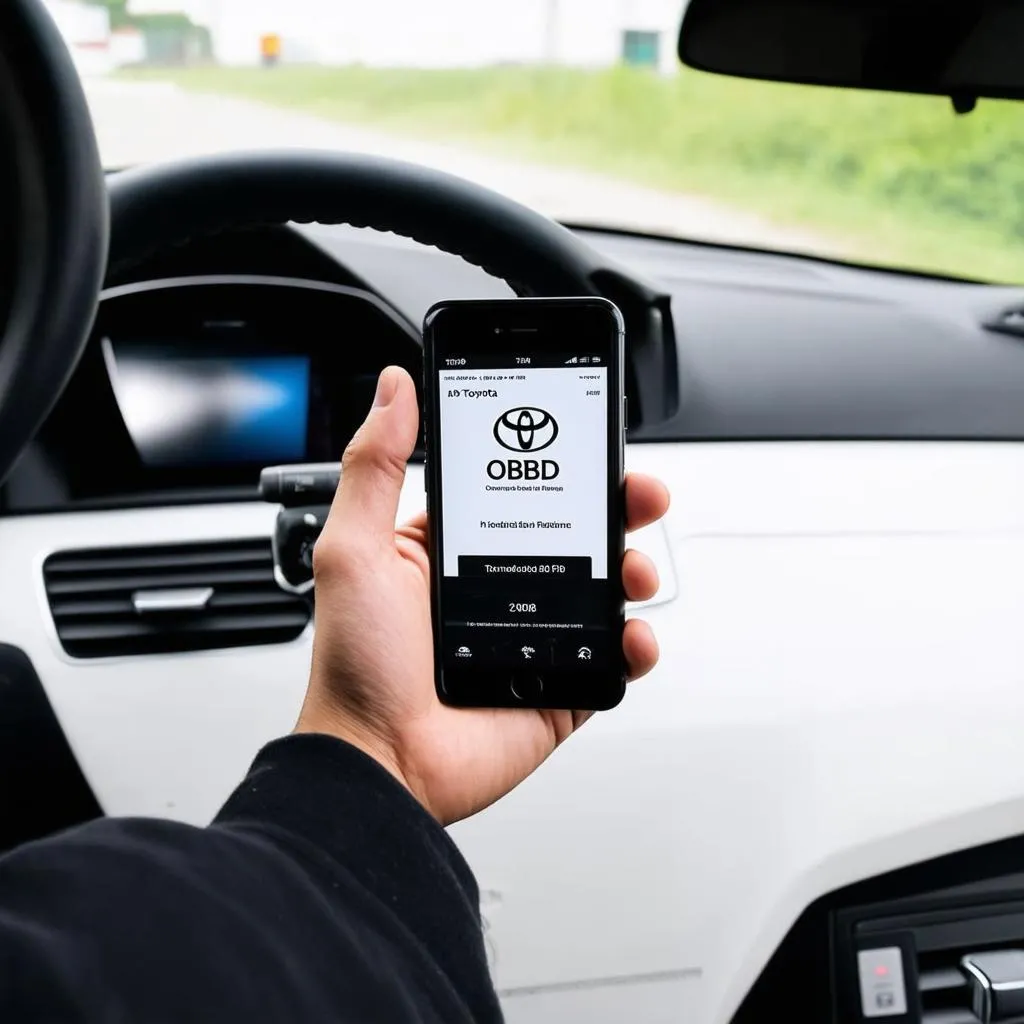 Using a Toyota OBD Android App