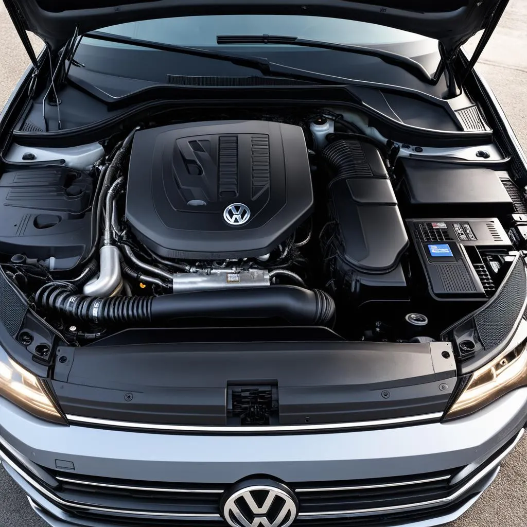 VW Passat Engine Bay