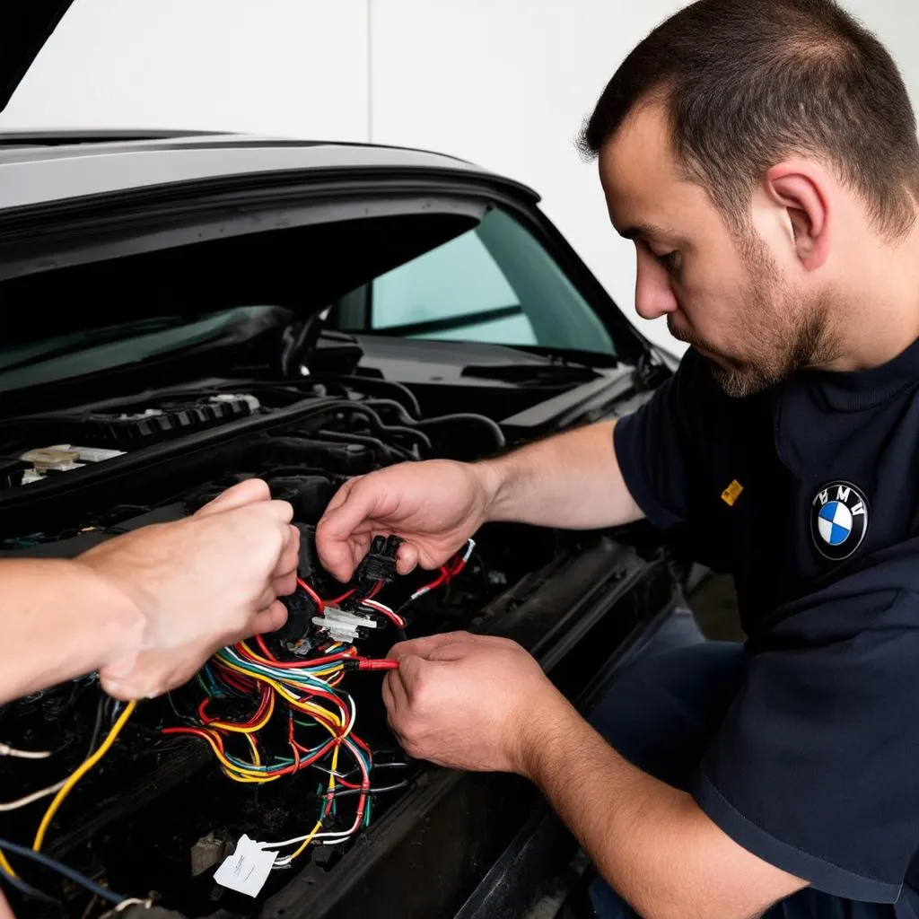 Inspecting Wires for Damage