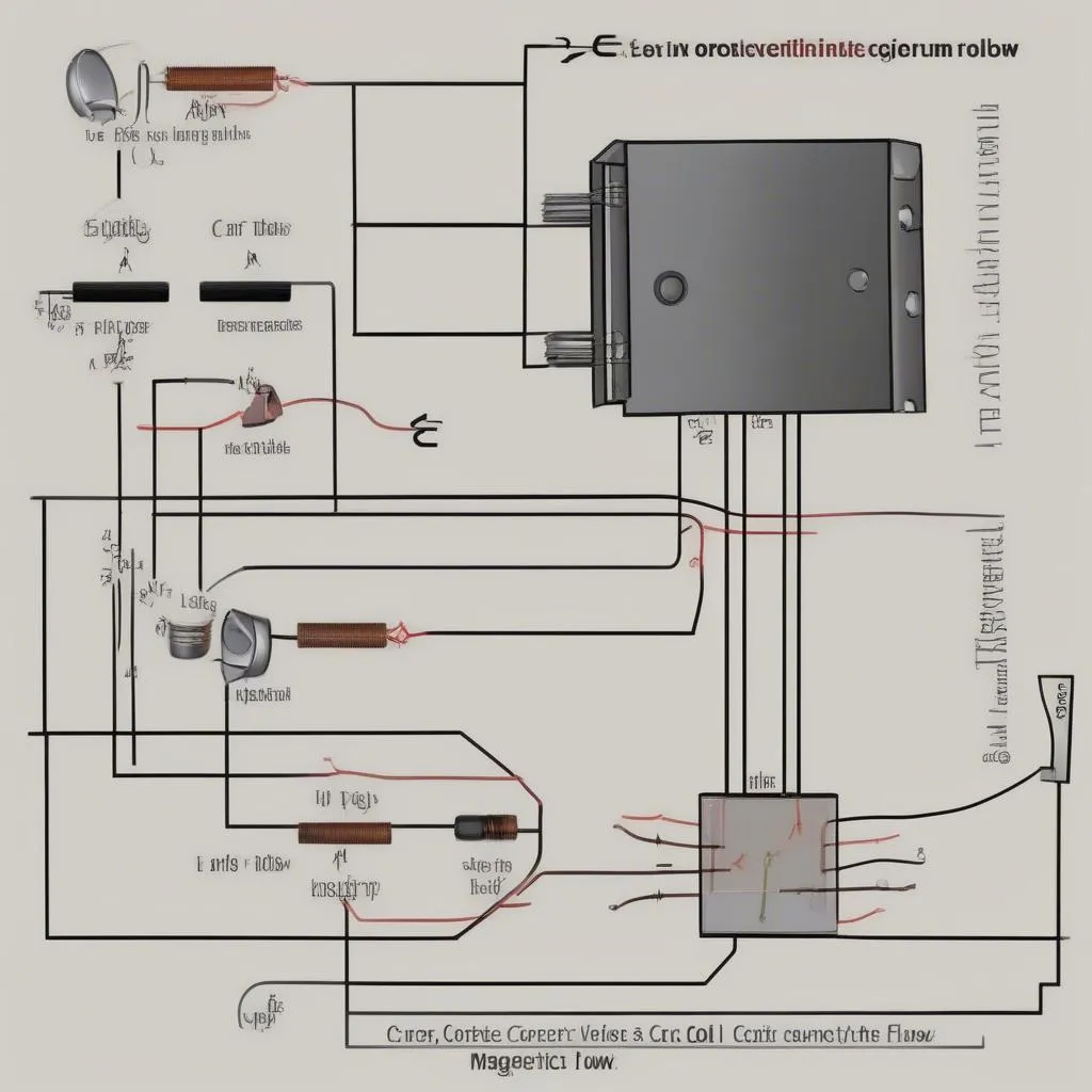 Automotive Electrical Relay Circuit