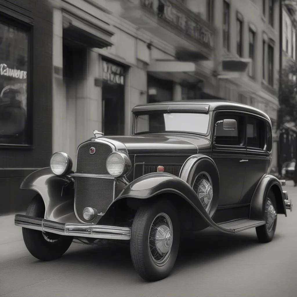 Classic 1930s Dodge Car