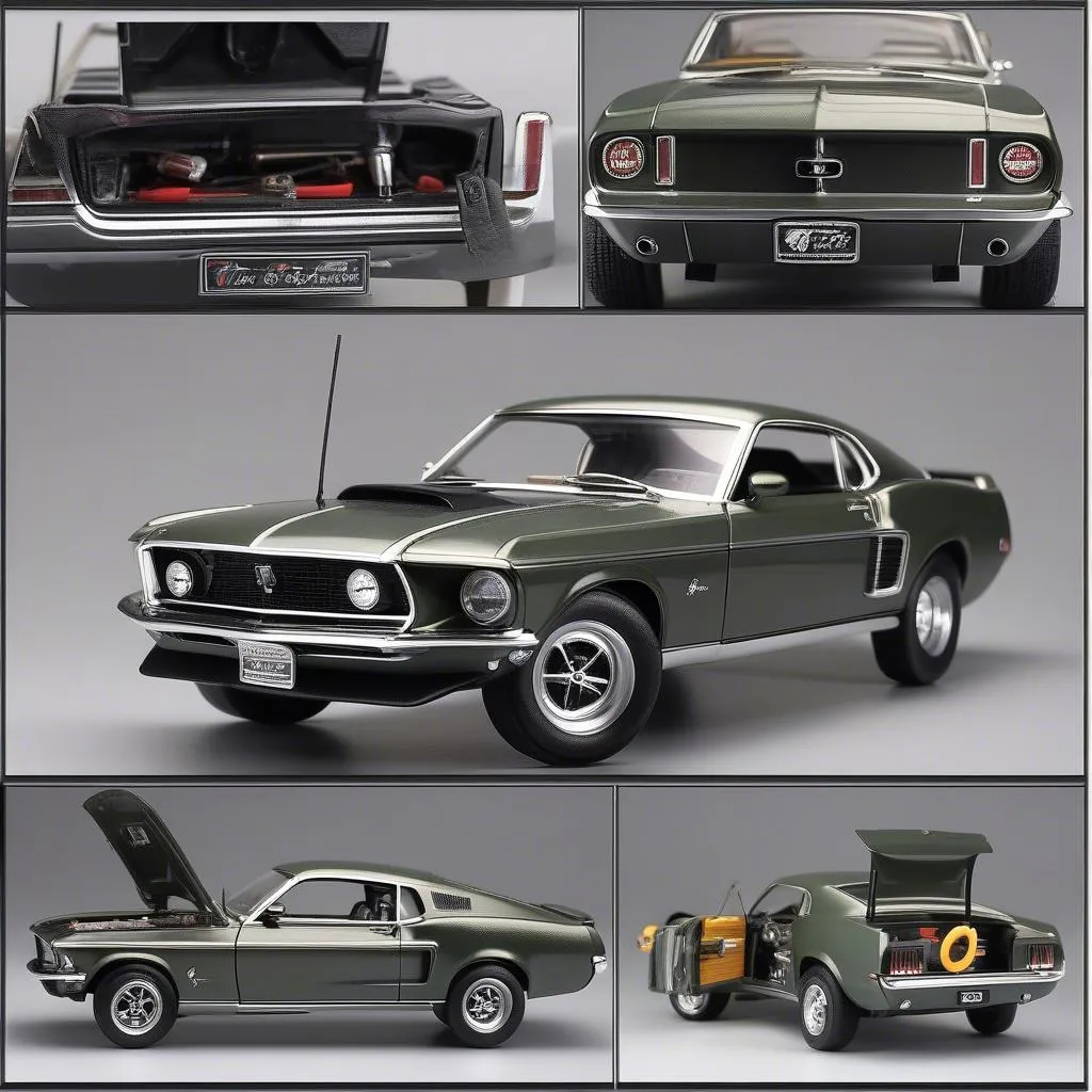 1969 Ford Mustang Model Car