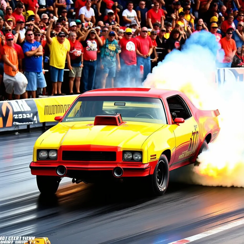 Ed “The Ace” John Force and His Legendary 1977 Monza Funny Car: Brute Force on Wheels