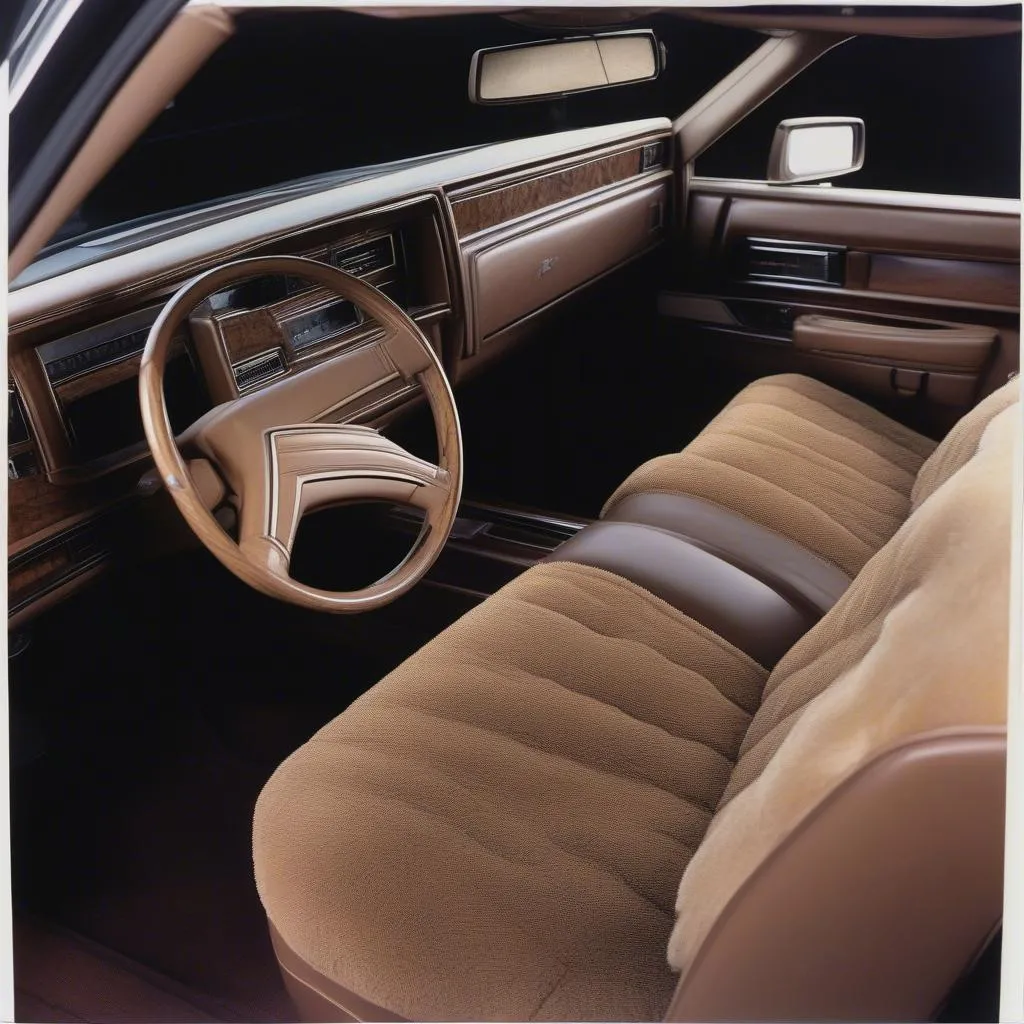 1979 Lincoln Town Car Interior: A Glimpse into Luxury and Classic Style