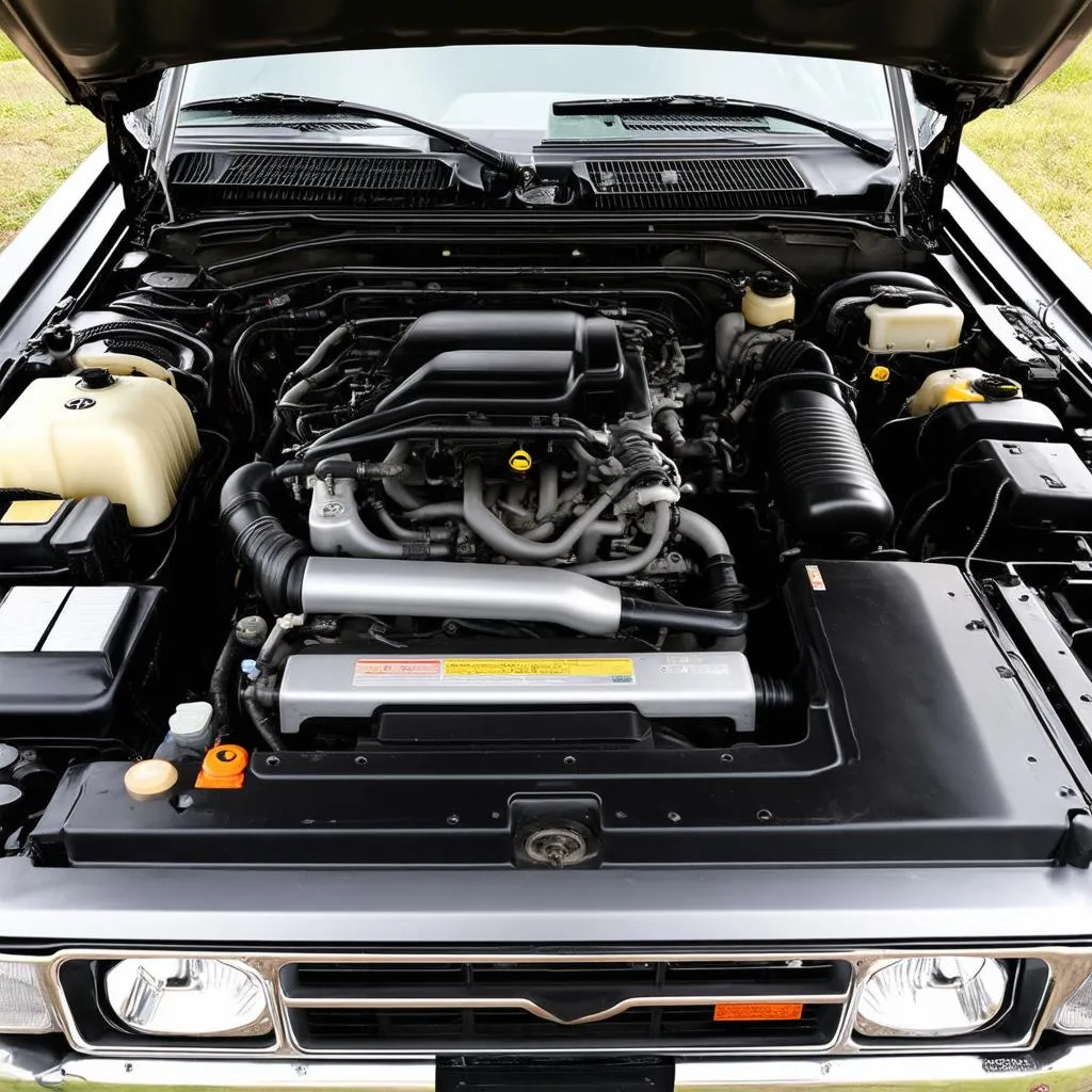 1990 Toyota 4Runner Engine Bay