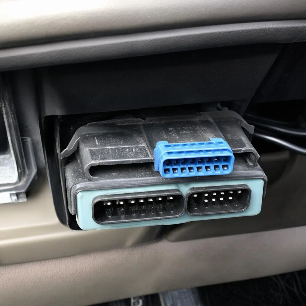 OBD connector location