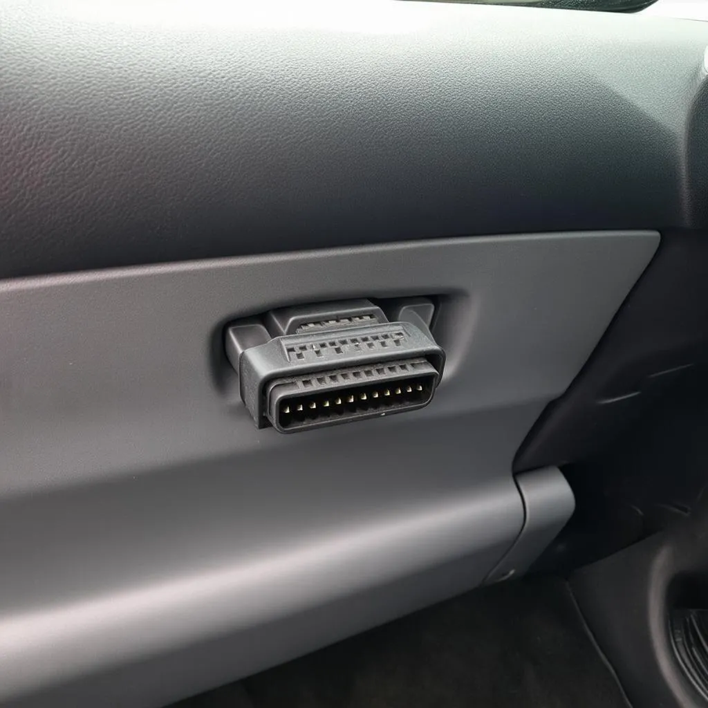 OBD port location in a 1994 Toyota Celica