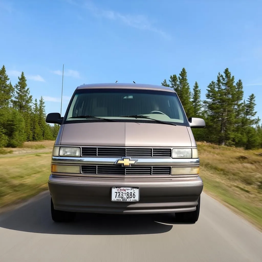 Chevrolet Astro Driving