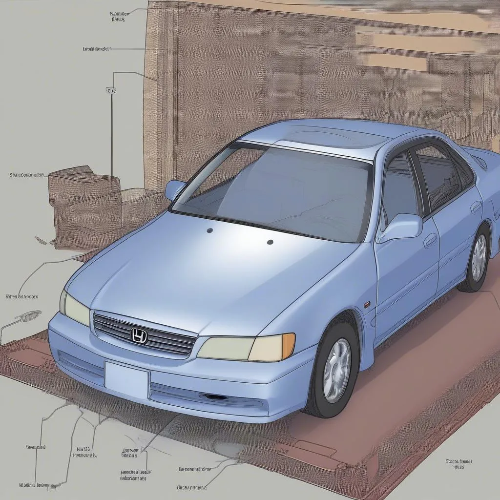 1999 Honda Accord OBD Port Location