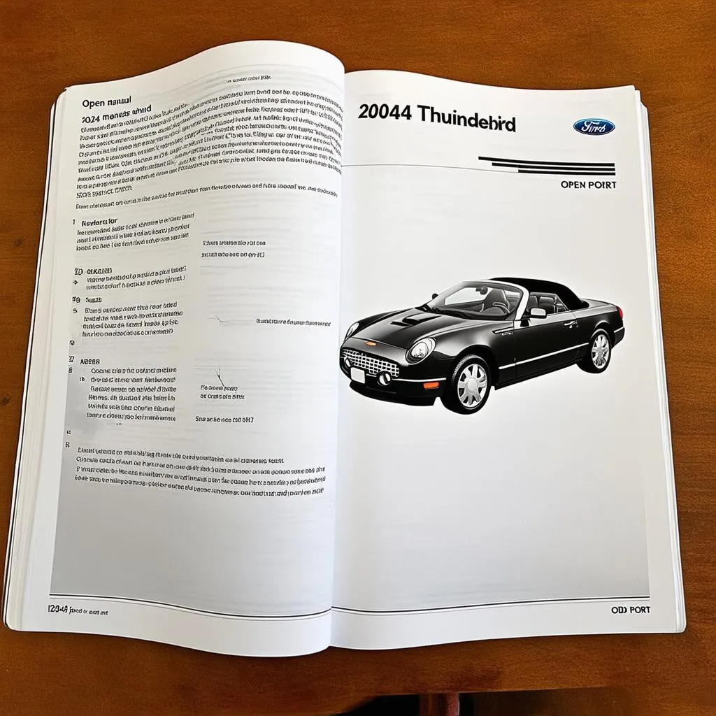 2004 Ford Thunderbird Owner's Manual