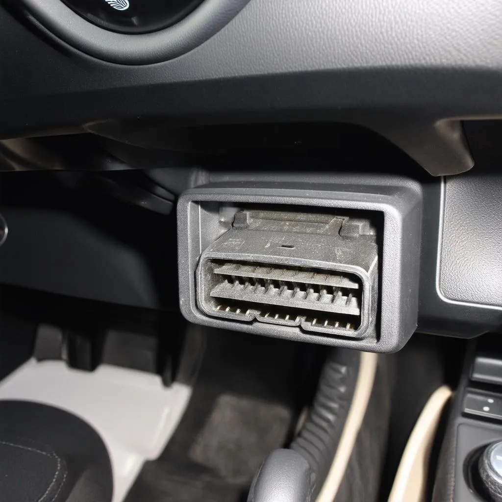 OBD port location in 2007 Mini Cooper