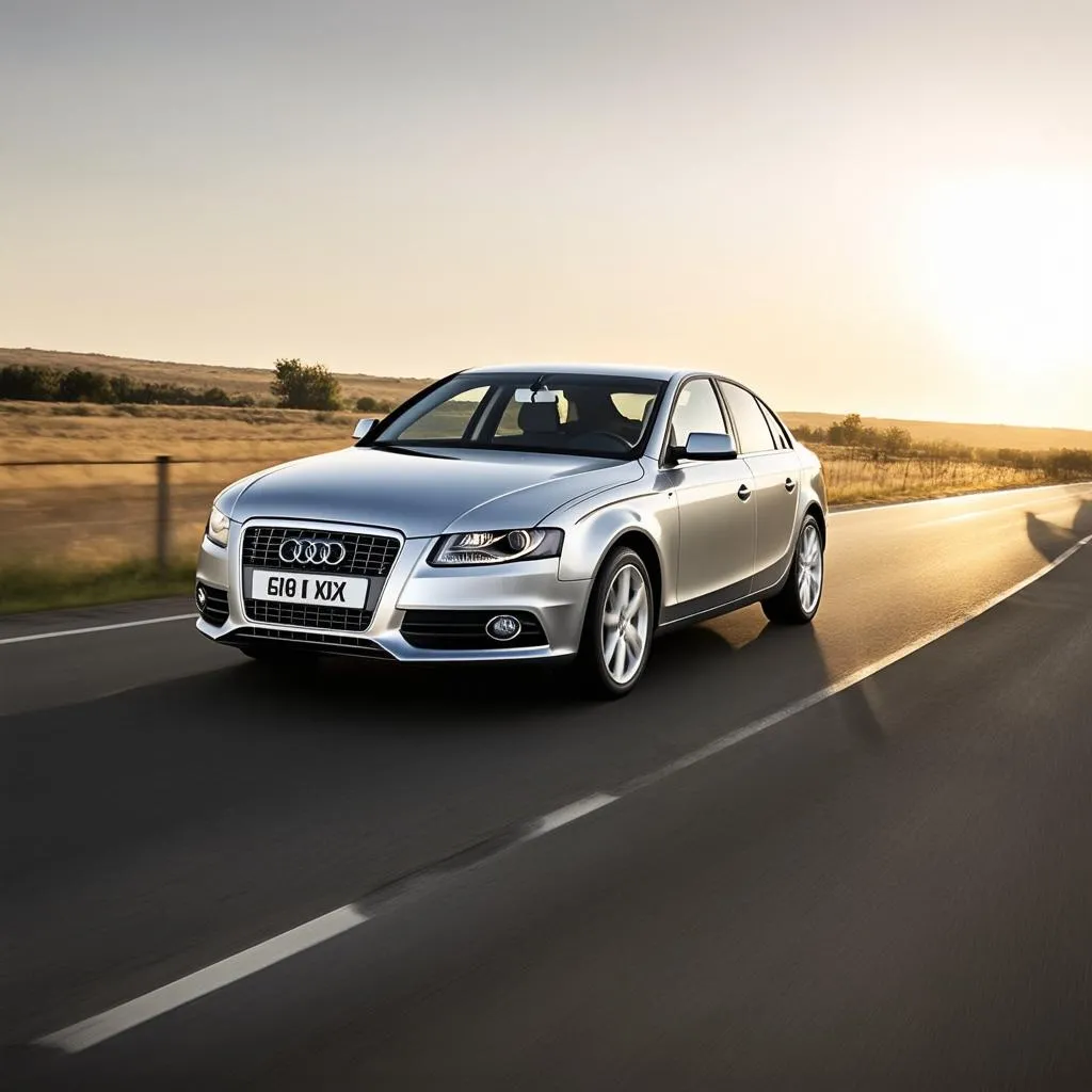 Audi A4 Driving