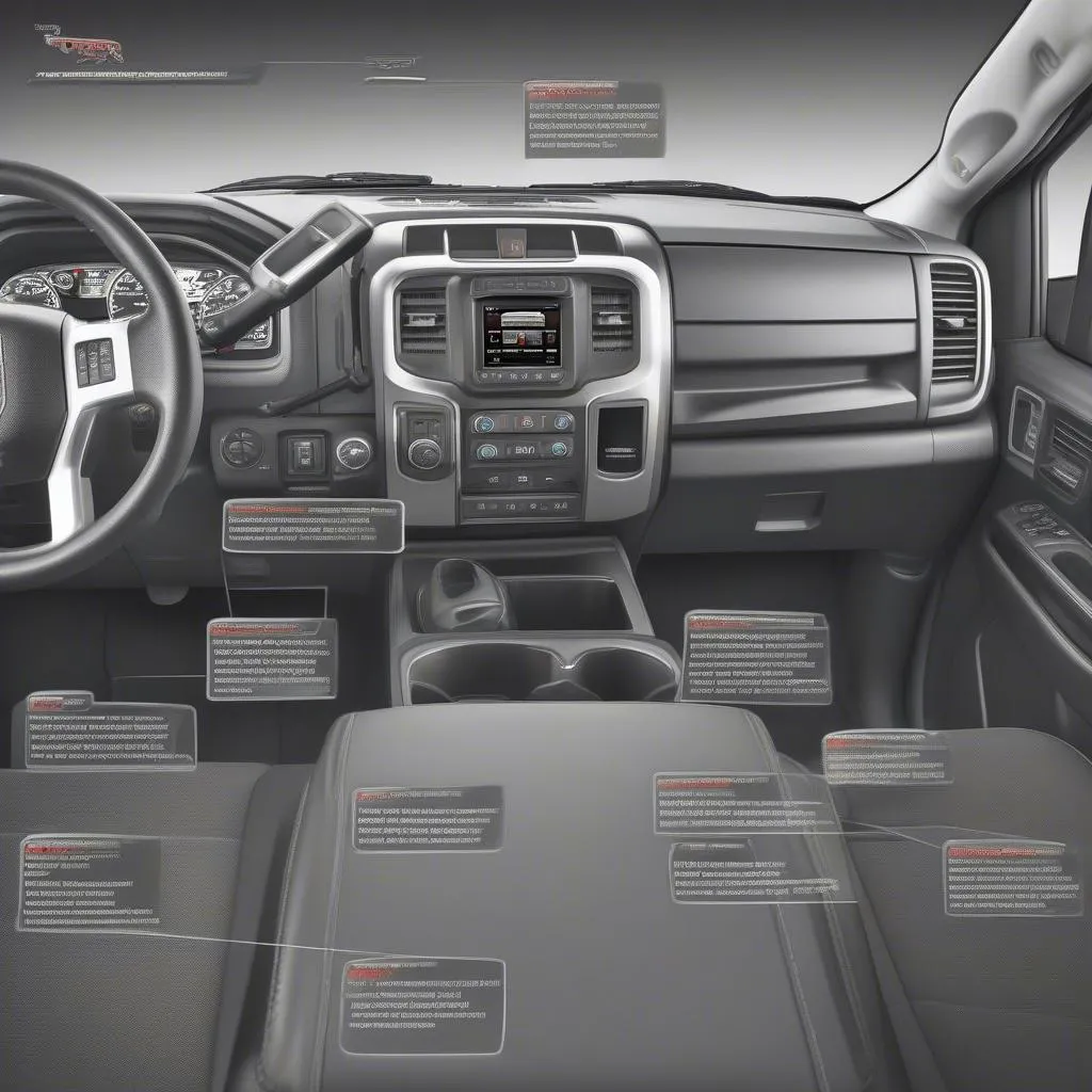 2015 Ram 1500 OBD Port Diagram: Detailed Illustration of the Location