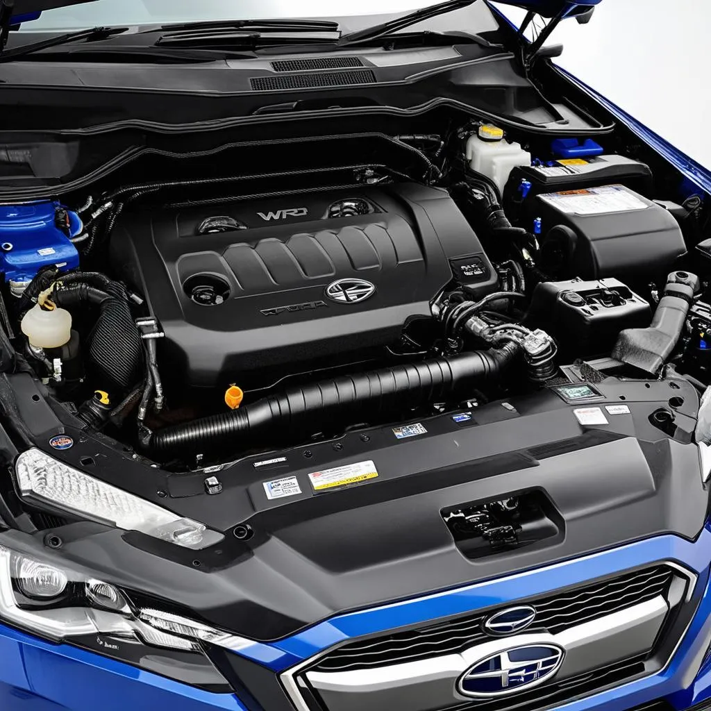 Under the Hood of a 2015 WRX