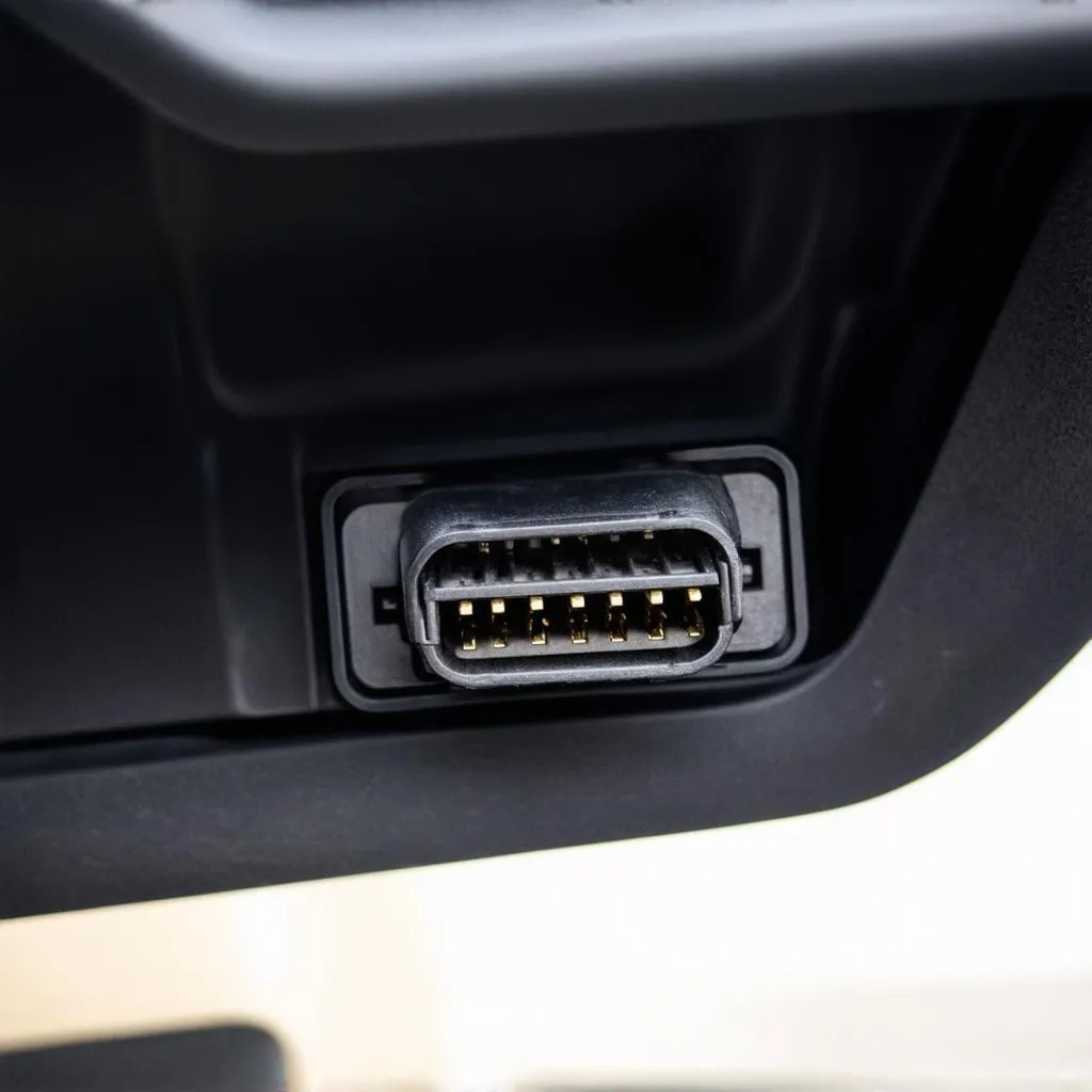 Where is the OBD Port Located on a 2016 Dodge Challenger?