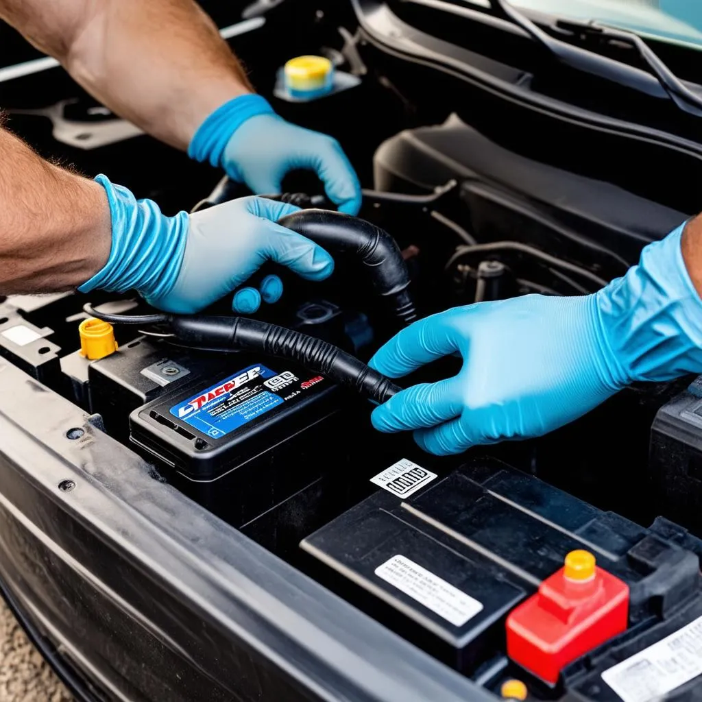 Replacing a Car Battery