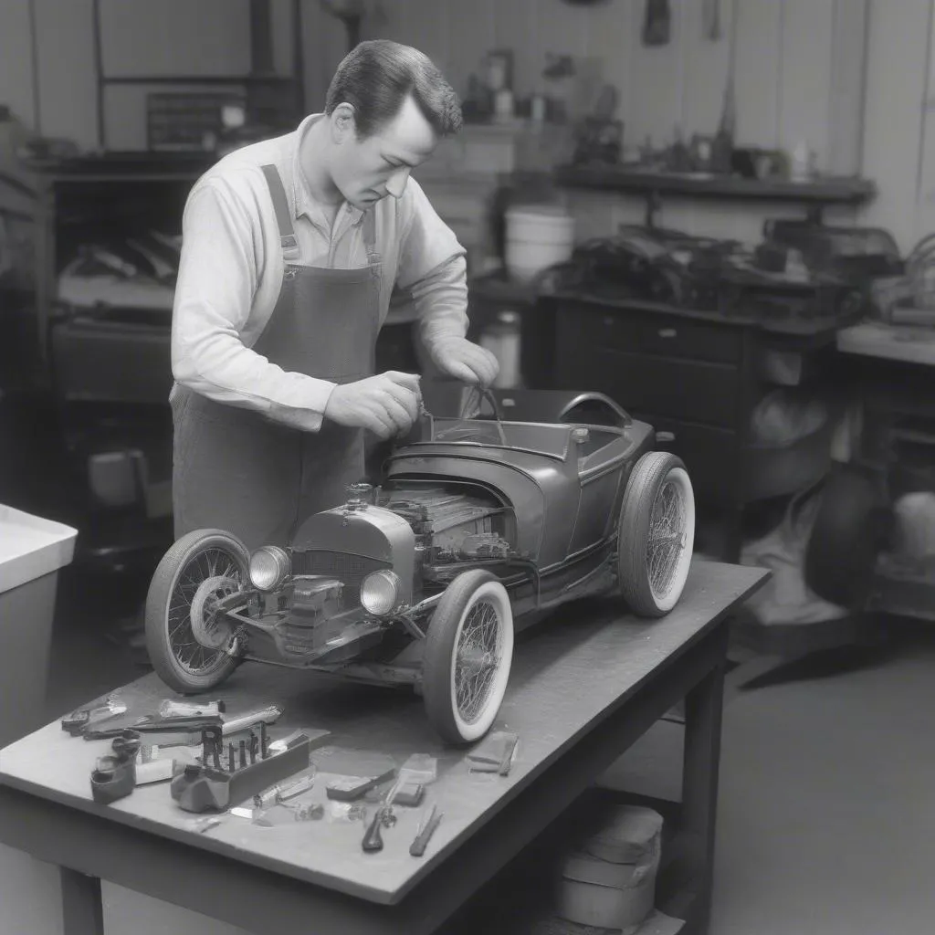 Ford Model A Kit Car Assembly