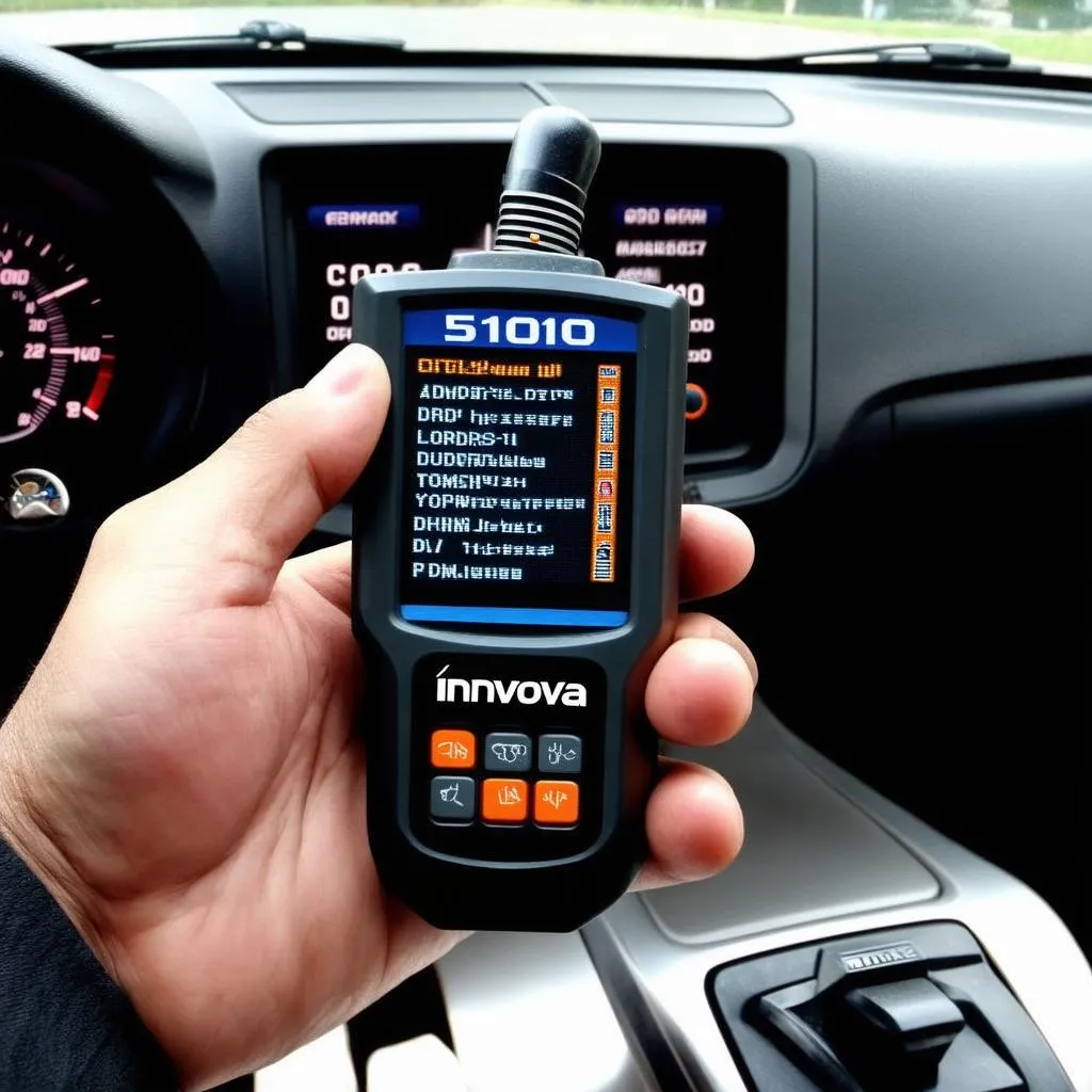 Using Innova 5110 OBD Reader