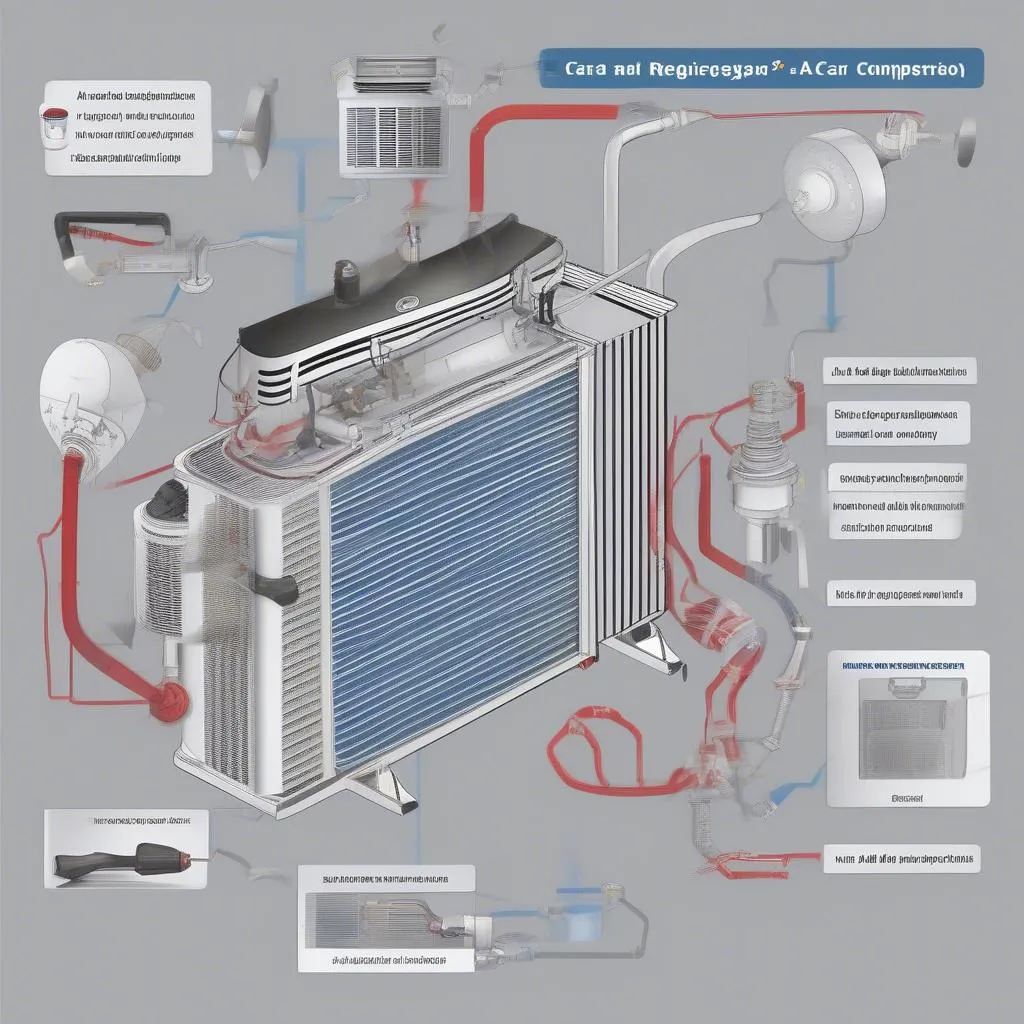 Car AC System Diagram