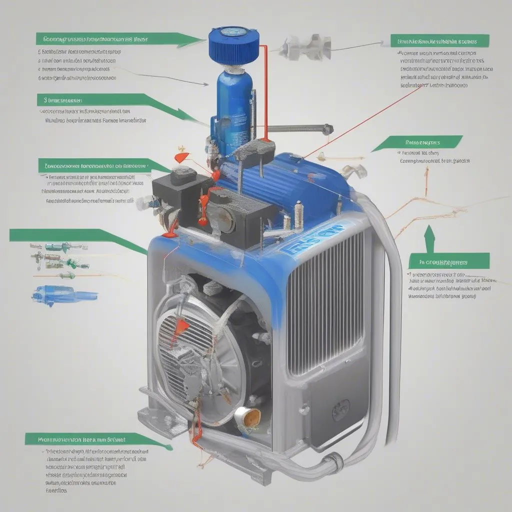 Car AC Compressor Cycling Diagram