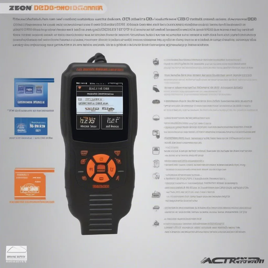 Actron CP9690 OBD2 Scanner for RAM 1500