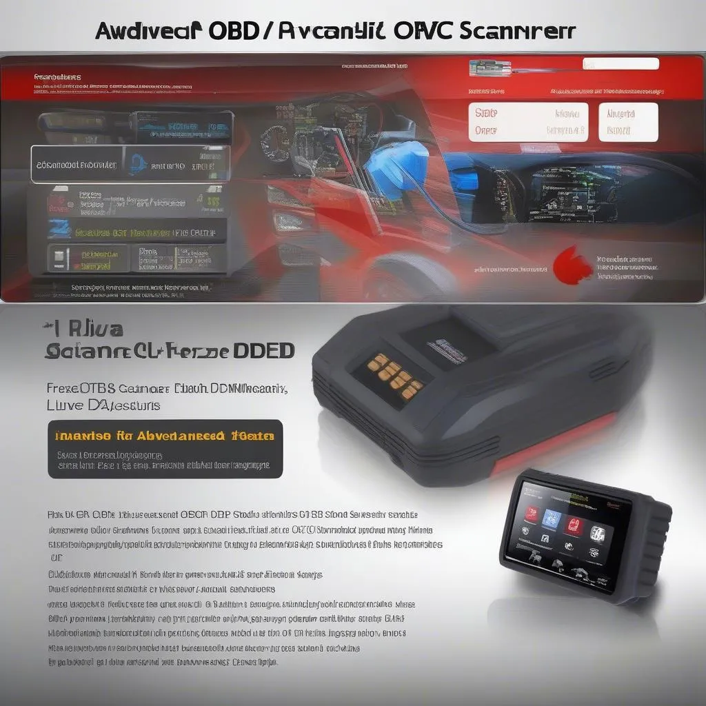 Advanced OBD Scanner for Professional Mechanics