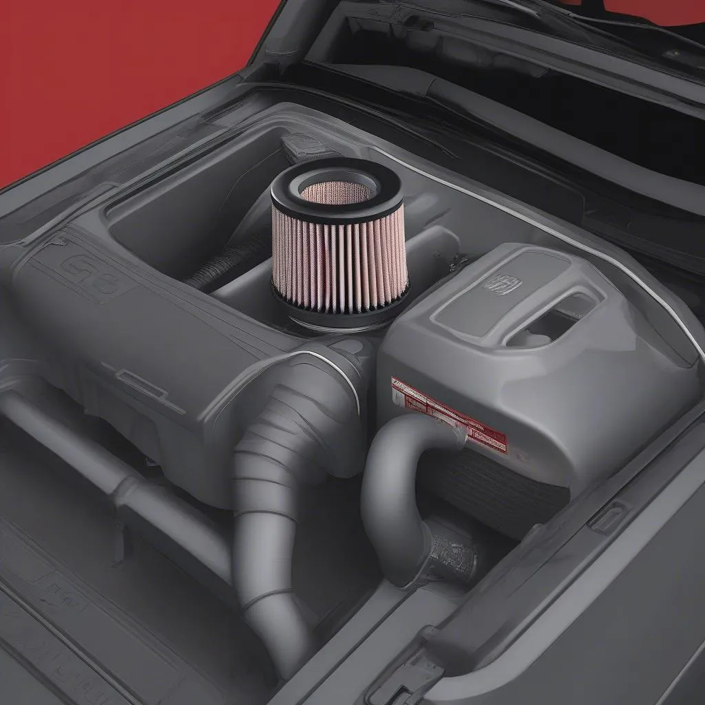 GMC Sierra air intake system