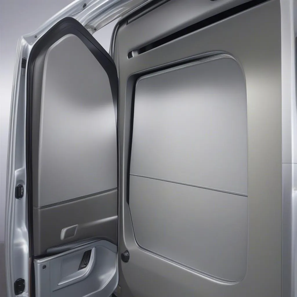 Aluminum car door panel