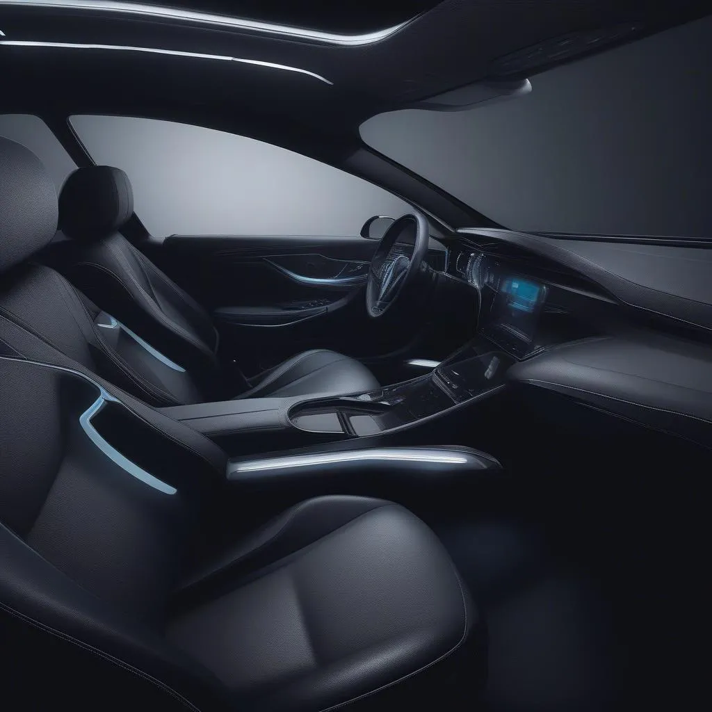 Ambient Lighting in a Car Interior