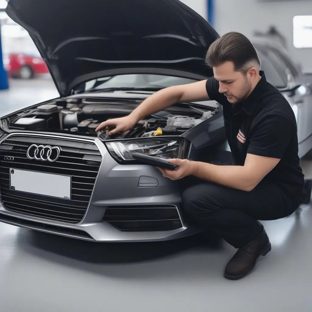 Audi A4 B9 OBD Port Repair