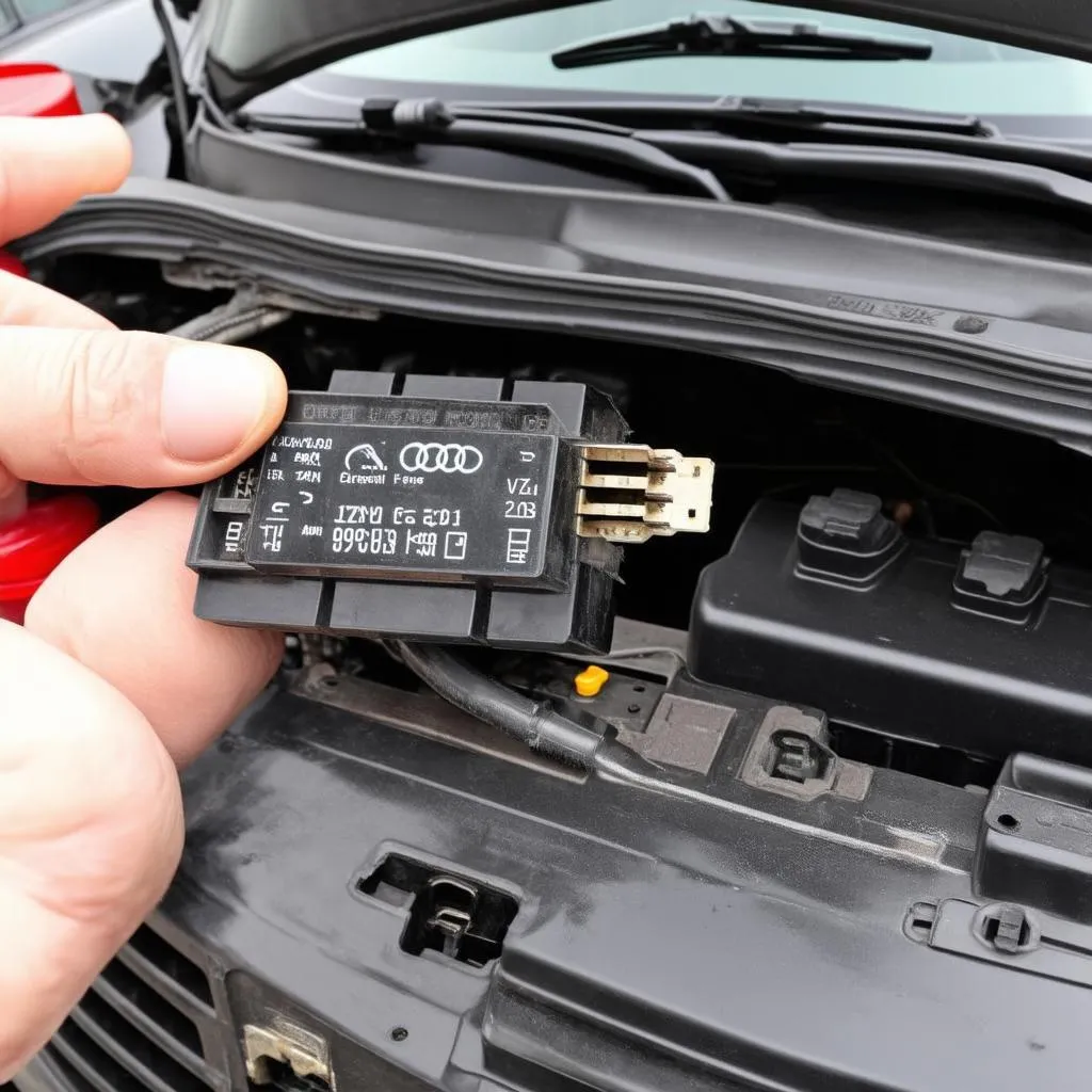 Diagnosing a blown OBD fuse in an Audi A4 2007