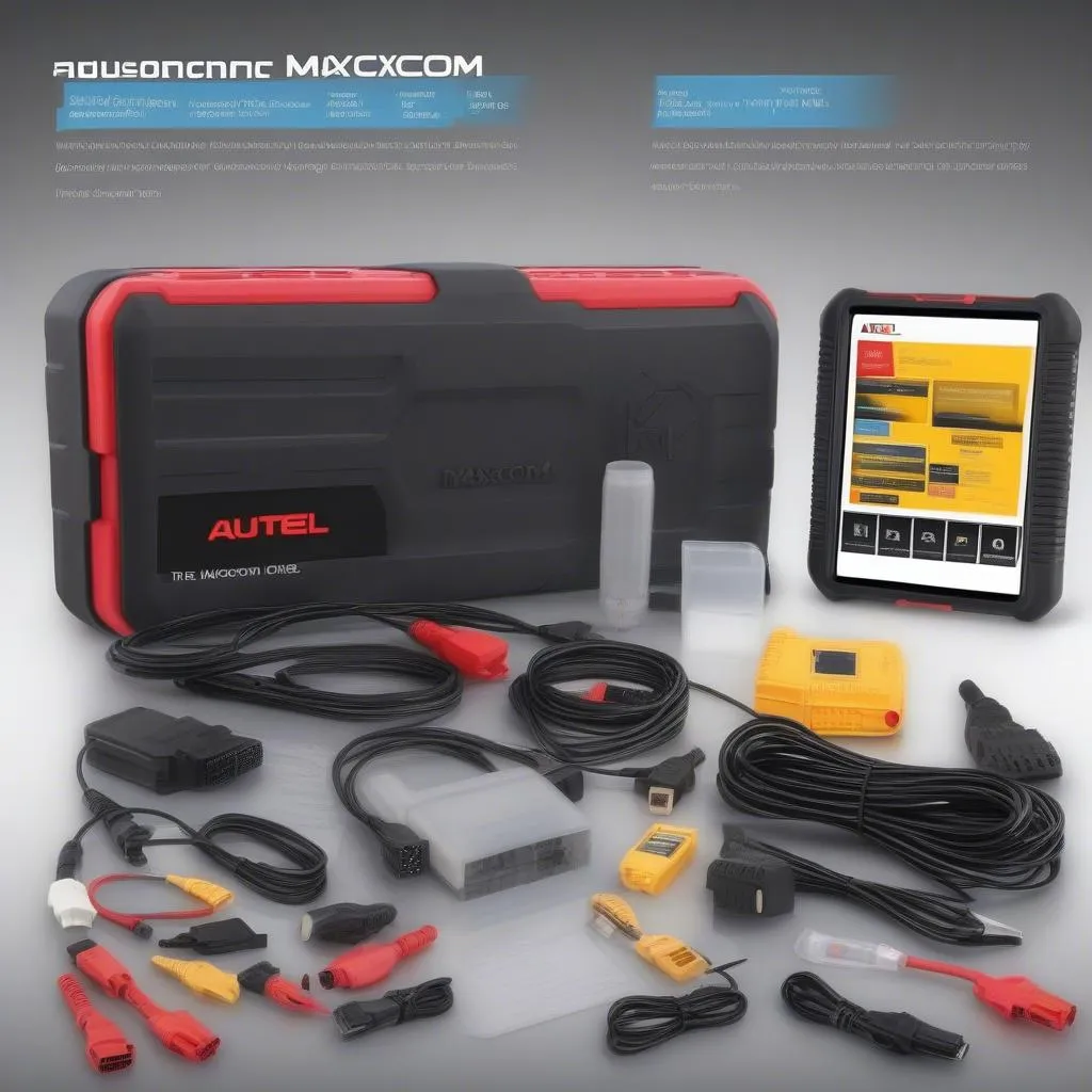 Autel MaxiCOM MK808 OBD Scanner for European Cars