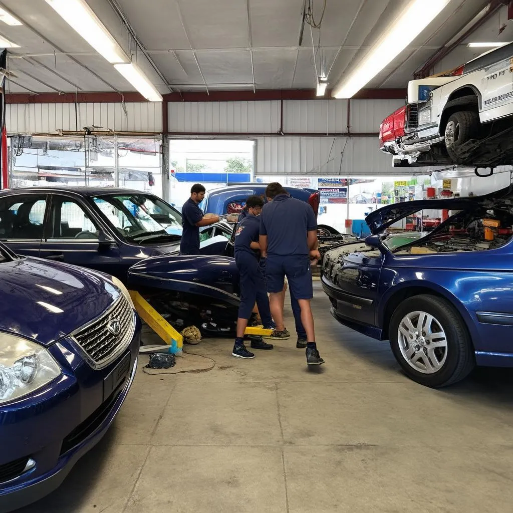 Auto repair shop in Panama City