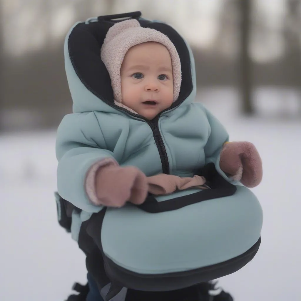 Keeping Your Little One Safe and Warm: Infant Snowsuits and Car Seats