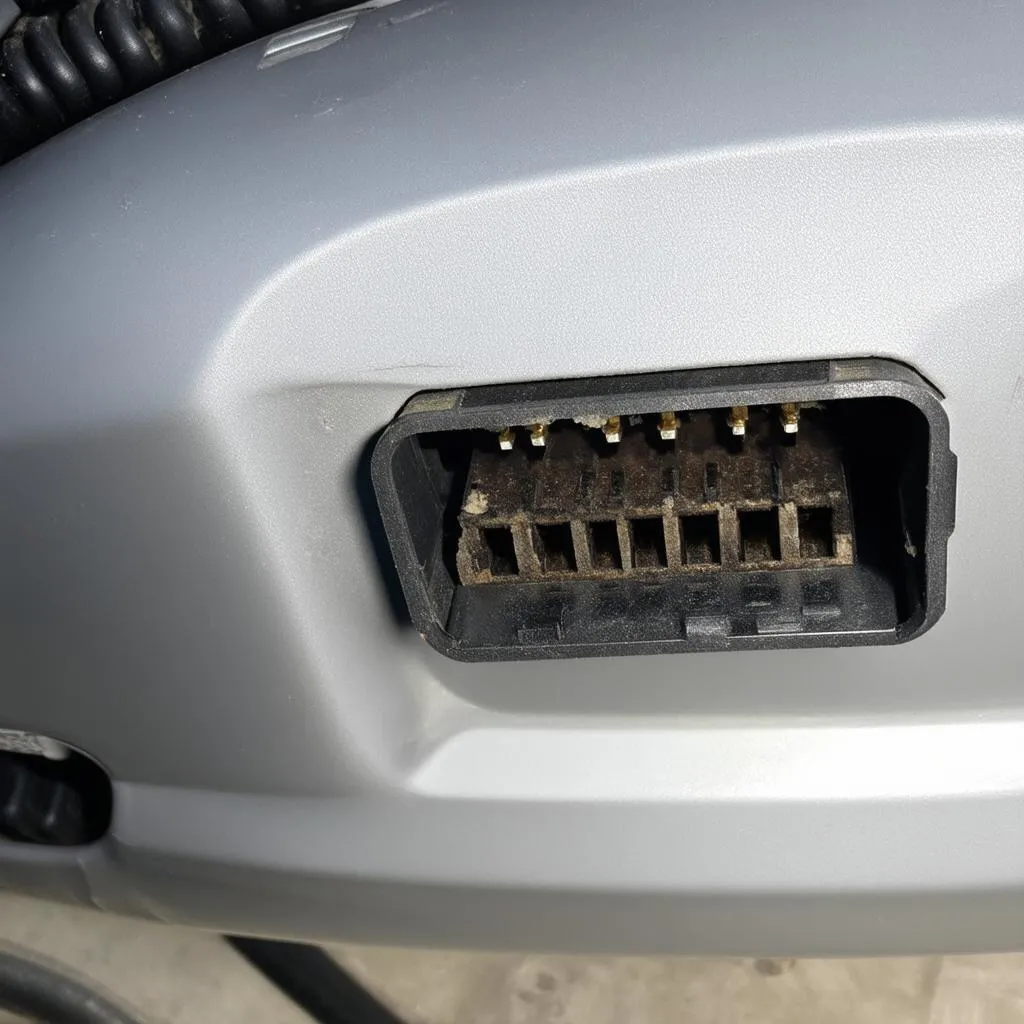 Damaged OBD Port