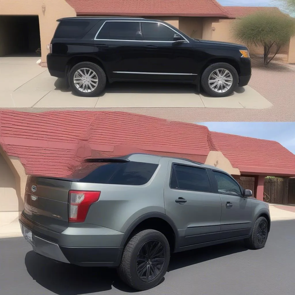 before and after mobile car detailing in mesa