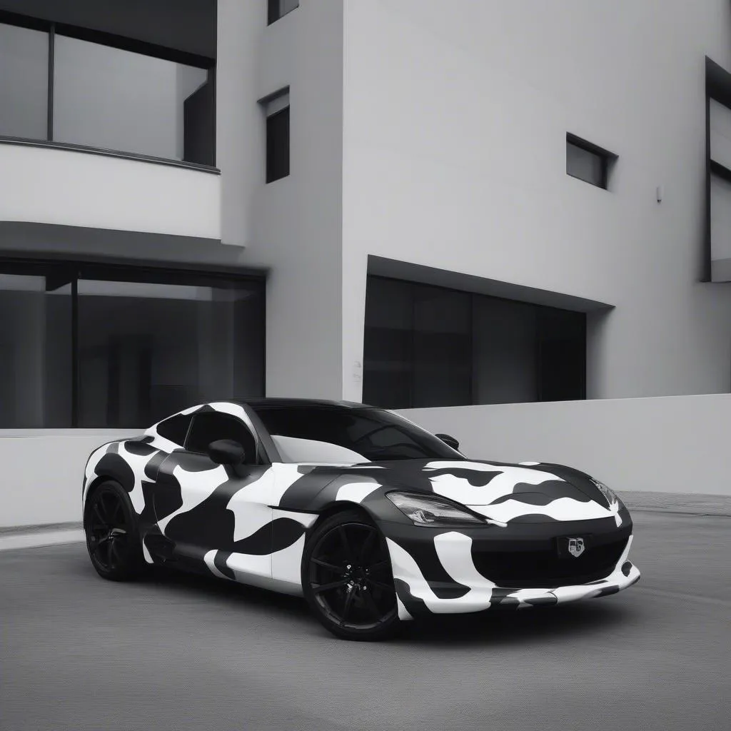 Black and White Camo Car Wrap: Everything You Need to Know